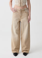 Ovs Straight-Fit Jeans With Ties